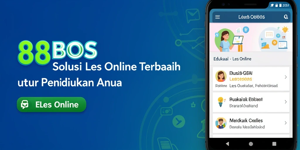 Antarmuka pengguna 88BOS yang intuitif dan mudah digunakan.