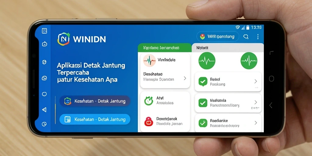 Tampilan antarmuka aplikasi WINIDN yang informatif dan mudah digunakan.