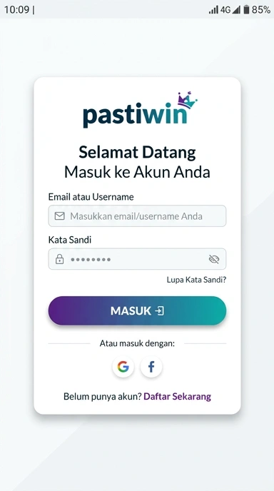 Masuk ke Akun Pastiwin Anda dengan Mudah